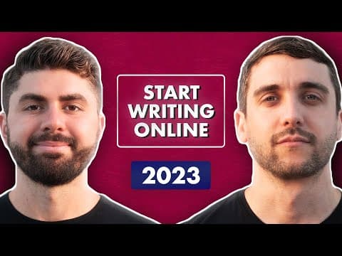 The Lean Writing Method: The Easiest Way To Start Writing Online In 2023 thumbnail