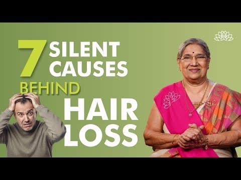 Don’t Ignore These Warning Hair Loss Signs | Fix These 7 Triggers Before It’s Too Late | Dr Hansaji thumbnail