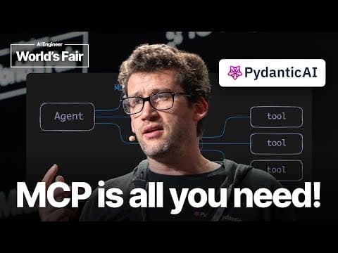 MCP is all you need — Samuel Colvin, Pydantic thumbnail
