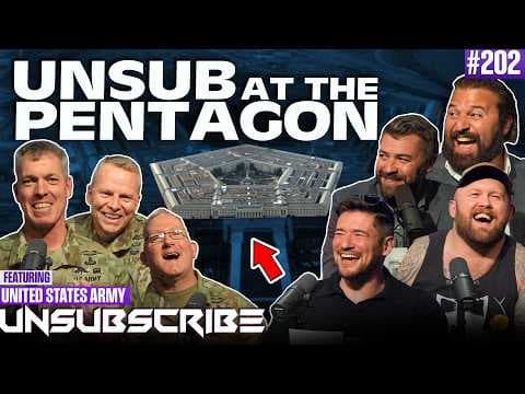 What REALLY Happens At The Pentagon? Our TOP Secret Mission | Unsubscribe Podcast Ep 202 thumbnail