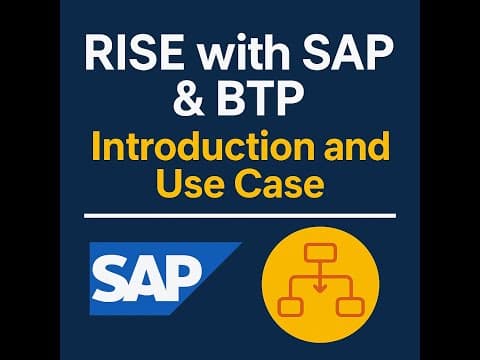 CLASS 1 : RISE with SAP + SAP BTP Introduction | Real Use Case Explained thumbnail