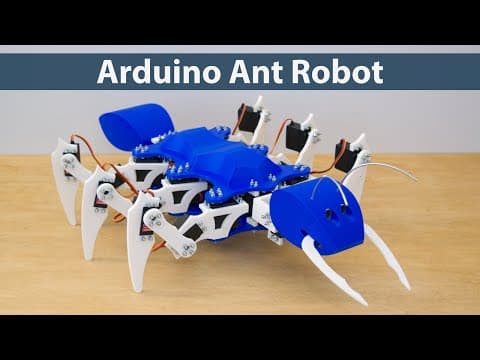 Arduino Ant Hexapod Robot thumbnail