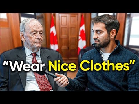 A 91 Year Old Prime Minister Shares His Best Life Lessons thumbnail
