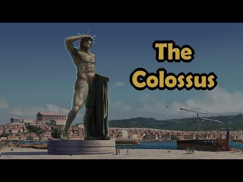 The Colossus of Rhodes - The Mystery Behind the Tallest Statue in the Ancient World thumbnail