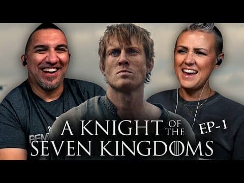 A Knight of the Seven Kingdoms Episode 1 'The Hedge Knight REACTION | Game of Thrones thumbnail
