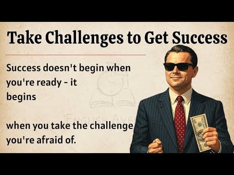 How to Take Challenges to Get Success || A Powerful Story 🔥 || Graded Reader || Improve Your English thumbnail