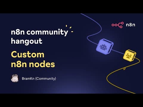 Custom n8n nodes - Bram Knuever thumbnail