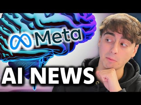 Meta AI Announcements: ChatGPT & DALL-E 3 Competitors! | AI News thumbnail