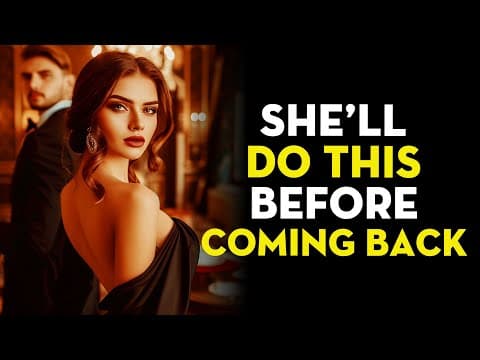 Right Before She Comes Back, She’ll Do This | Stoicism - Stoic Legend thumbnail