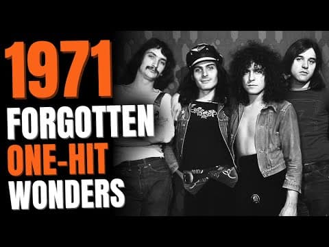 10 Forgotten One Hit Wonders from 1971 You NEED To Hear! thumbnail