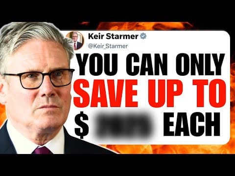 The UKs INSANE NEW ''Savings Cap'' Law is SPREADING To The World! thumbnail