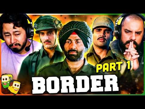 BORDER (Part 1) Movie Reaction! | Sunny Deol | Jackie Shroff | Akshaye Khanna | Suniel Shetty thumbnail
