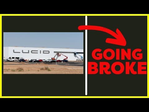Lucid (LCID) Q2 Earnings Analysis | Will LCID Stock Go Bankrupt? thumbnail