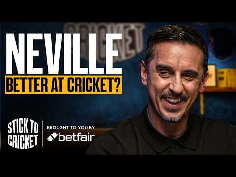 Gary Neville: How Cricket Shaped His Man United Career | Stick to Cricket EP 20 thumbnail