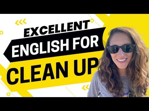 AEE - Excellent English for Home Cleanup thumbnail