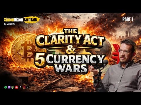 The Real Fight Behind the Clarity Act, 5 Currency Wars & Bitcoin’s Role thumbnail