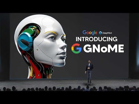 Deepmind's New AI GNoME Just Changed EVERYTHING! (Materials Breakthrough) thumbnail
