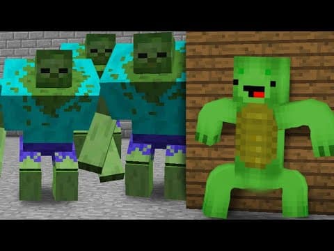 NOOB vs PRO: We Made a Zombie Laboratory in Minecraft thumbnail