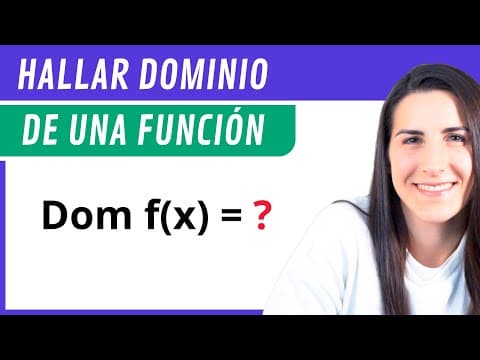 Hallar el DOMINIO de una FUNCIÓN 📉 Funciones thumbnail
