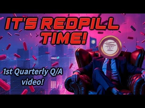 Quarterly Redpills -Episode one ( Answering Viewer/Subscriber Questions! ) thumbnail