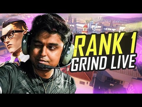 Valorant Ranked Road to Radiant | High Elo Ranked Grind (Live) thumbnail