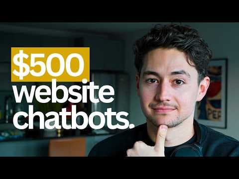 How to Build a Website AI Agent in 13 Min (Free N8N Template) thumbnail