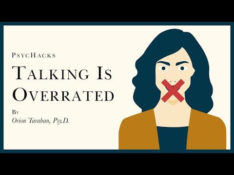 Talking is OVERRATED: most problems cannot be solved with discussion thumbnail