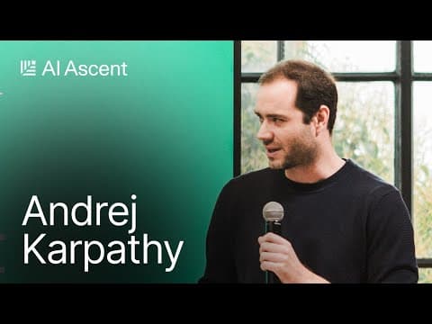 Making AI accessible with Andrej Karpathy and Stephanie Zhan thumbnail