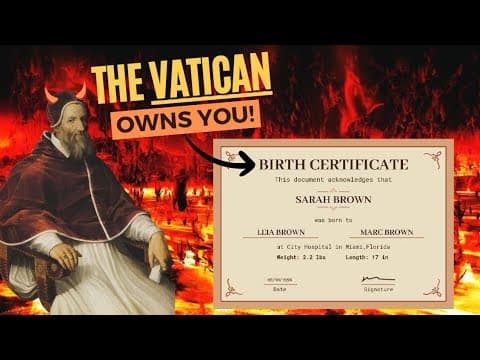 Birth certificates, Strawman & Slavery thumbnail