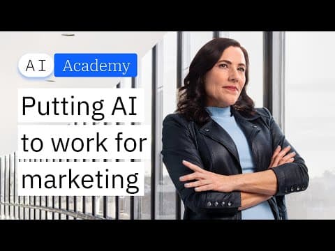 Putting AI to Work for Marketing thumbnail
