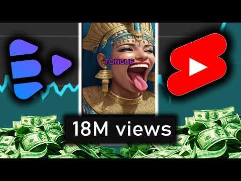 How I Automate Faceless YouTube Channels (30 days in 3 minutes!) thumbnail
