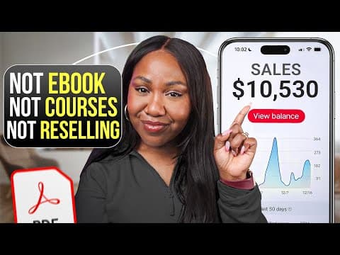 The Only 3 Digital Products Worth Selling in 2026 thumbnail