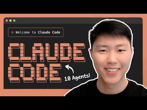 How I Use 10 AI Agents in Claude Code to Build Features Faster thumbnail