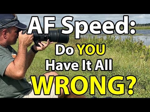 AF Speed SECRETS! Do YOU Have It All WRONG?!? thumbnail