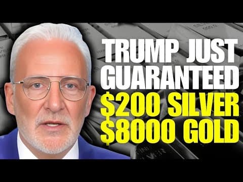 Trump OFFICIALLY Gives GREEN LIGHT To Go ALL IN On Gold And Silver! - Peter Schiff thumbnail