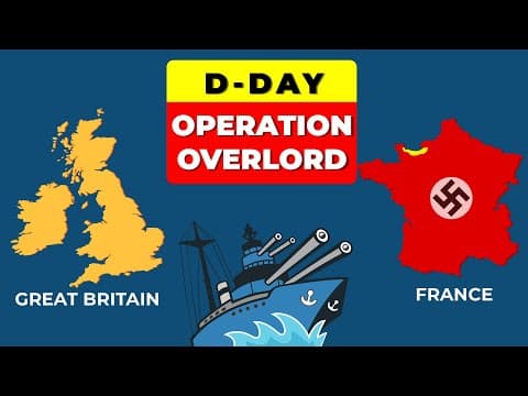 D-Day Invasion or Operation Overlord: History, Timelines and Map | Past to Future thumbnail