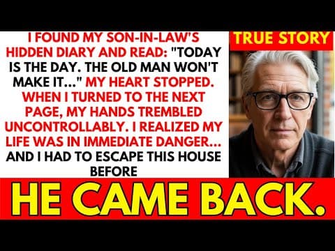TRUE STORY: Found Son-In-Law's Diary. Last Entry: "Today Is The Day. The Old Man Won't..." thumbnail