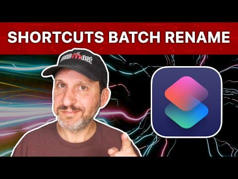 Complex Batch File Renaming With Shortcuts and Regular Expressions thumbnail
