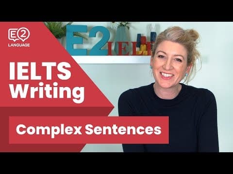 How to Write Complex IELTS Sentences thumbnail