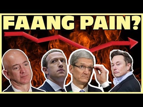 FAANG Stock Pain AHEAD? Earnings Next Week For: Meta Google Microsoft and Amazon! thumbnail