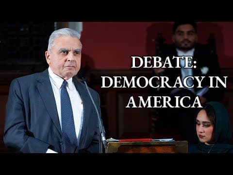Kishore Mahbubani argues American democracy is failing its people in favour of big business 7/8 thumbnail