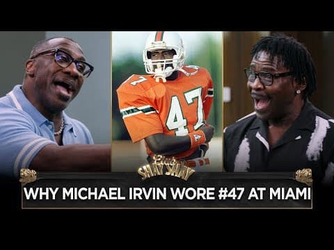 Michael Irvin Wore No. 47 At The University Of Miami As A Wide Receiver | CLUB SHAY SHAY thumbnail
