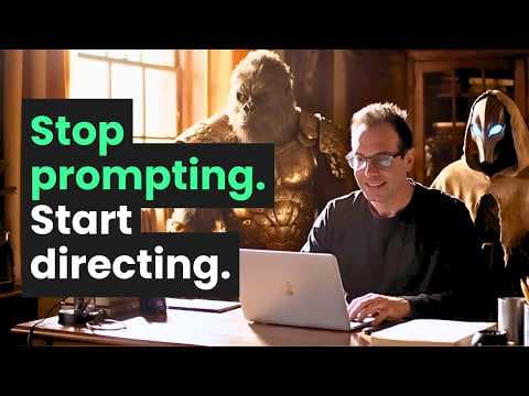 The Secret to Better AI Videos: Stop Writing Prompts thumbnail