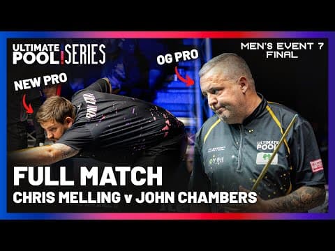 THE OG PRO v THE NEW PRO FINAL | Chris Melling v John Chambers | Pro Series Event 7 Final thumbnail