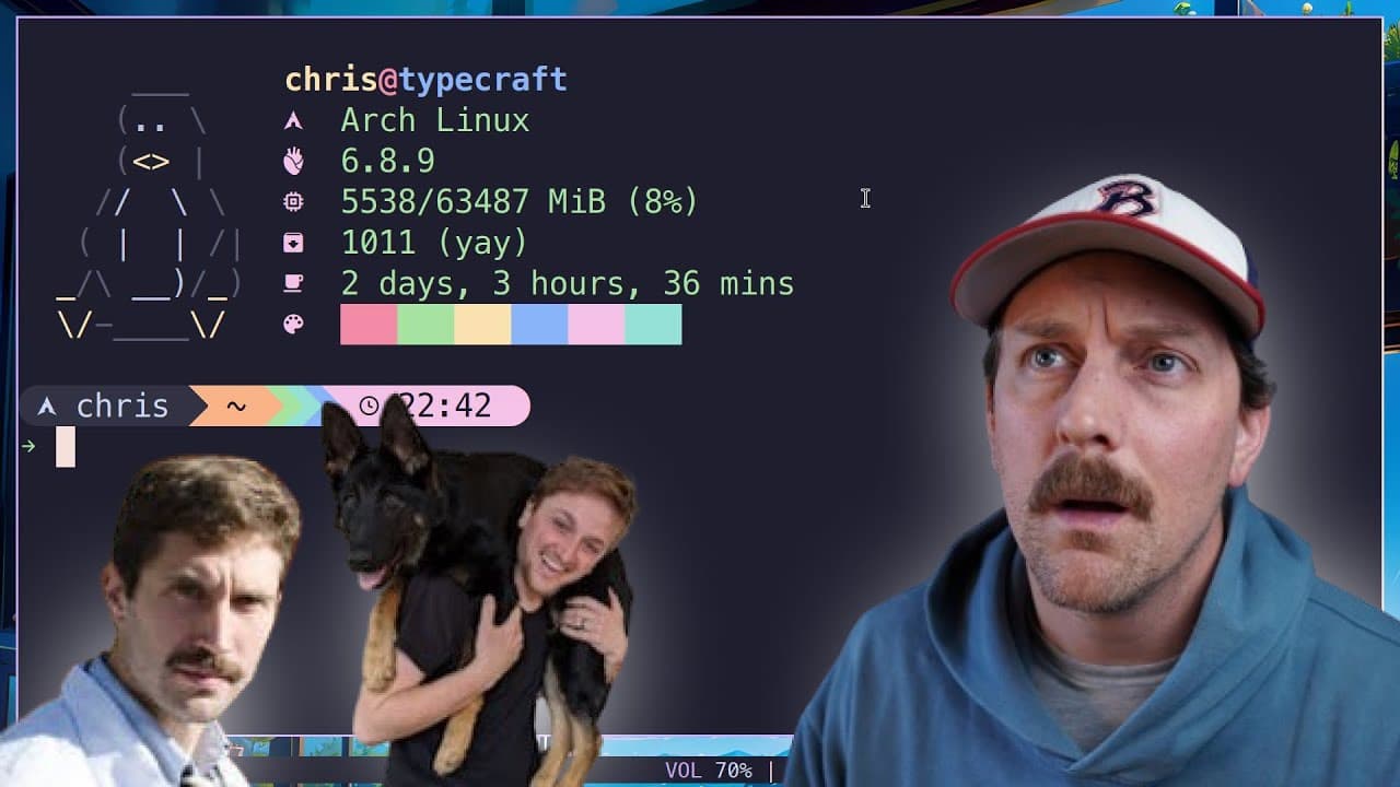 YouTube video player