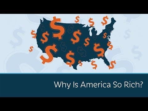 Why Is America So Rich? | 5 Minute Video thumbnail
