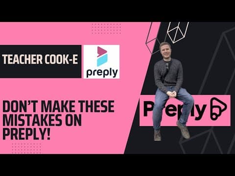 5 mistakes to avoid when teaching on Preply thumbnail