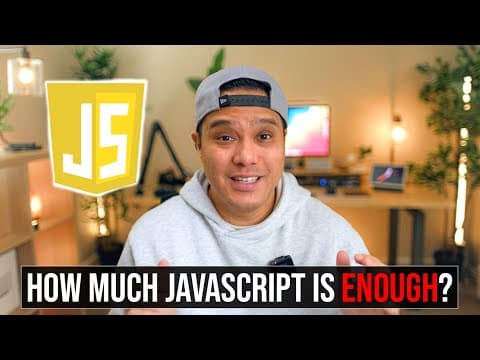 How Much JavaScript is Enough in 2024? thumbnail