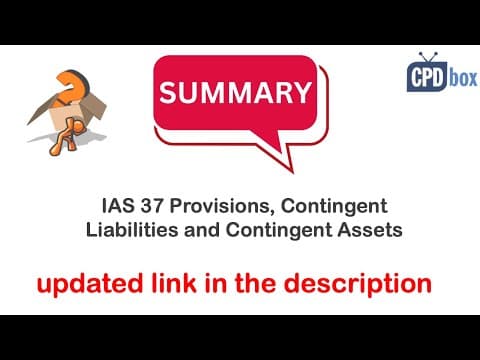 IAS 37 - updated video link in the description thumbnail