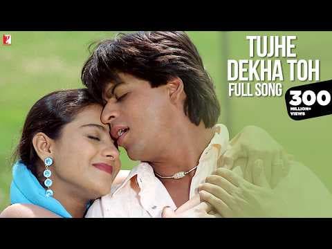 Tujhe Dekha Toh Song | Dilwale Dulhania Le Jayenge | Shah Rukh Khan, Kajol | Lata, Kumar Sanu | DDLJ thumbnail